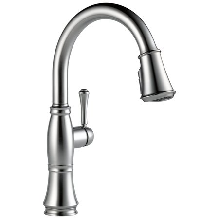 DELTA Cassidy Single Handle Pulldown Kitchen Faucet 9197-AR-PR-DST